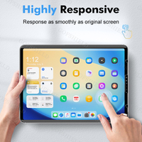Pelindung Layar Magnetik Anti Intip PET, Film Anti Spy, Dapat Dilepas, Dapat Digunakan Kembali, Pelindung Layar untuk Tablet PC iPad, Filter Anti Cahaya Biru