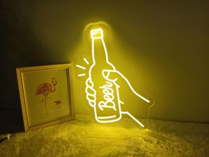 Luz LED de neón personalizada con nombre para decoración de dormitorio de niños, diseño gratuito con cuerpo de lámpara de cristal, sin MOQ - Product Image 5