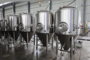 Tanque de Fermentación de <span class=keywords><strong>Kombucha</strong></span> de Acero Inoxidable de 3000L con Recipiente a Presión y PLC para Producción de Cerveza - Product Image 3