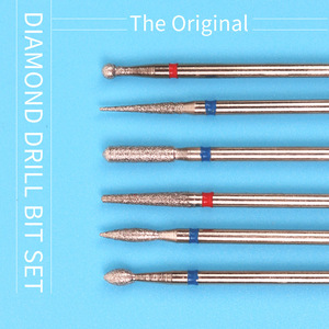 Jeu de forets diamantés cylindriques de haute dureté, 30 pièces, pour le perçage du jade - Product Image 2