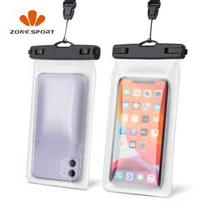 Wholesale Ipx8 Clear Waterproof Mobile Phone Pouch High Quality Floating Water Proof Cellphone Bag For Swimming