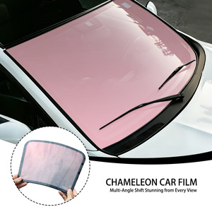 ฟิล์มเปลี่ยนสี Chameleon ขนาด 1.52x30 เมตร ฟิล์มกรองแสงติดกระจกรถยนต์ / ฟิล์มไวนิลหุ้มรถยนต์ ป้องกันรังสียูวี ลดความร้อน - Product Image 4