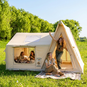 Tente de camping <span class=keywords><strong>gonflable</strong></span> portable grande taille (3000+ mm) étanche à une chambre pour fêtes, avec pompe – Prix usine de gros - Product Image 2