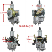 PZ30B 30mm starter à main Zongshen CG200 CQR250 pour 150cc 250cc ATV Quad Dirt Bikes SunL Jet Mot Rocket Models Carburateur