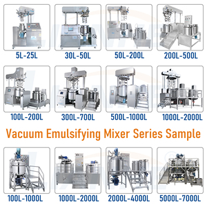 Haute vitesse émulsifiant sous vide cosmétique crème pour le <span class=keywords><strong>visage</strong></span> homogénéisateur mélangeur Lotion émulsifiant mélange shampooing faisant la Machine - Product Image 2