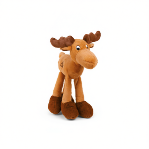 Jouet en peluche renne 30 cm avec son, jouet couineur pour animaux de compagnie - Product Image 2