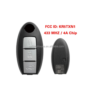 Clé de voiture intelligente à distance personnalisée bon marché à 3 boutons 433Mhz <span class=keywords><strong>Fccid</strong></span> KR5TXN1 pour Nissan Altima 2019-2022 S180144501 - Product Image 5
