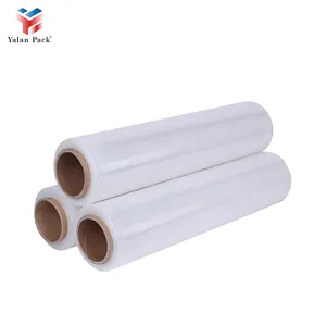 LLDPE Transparent Stretch Film Plastic Wrap For Cargo Packing