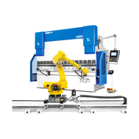 ADH 170T 3200mm CNC Hydraulische Abkantpresse mit Roboterarm für Blechbearbeitung