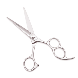 Ciseaux de coiffure professionnels 5,5'' 6'' AQIABI 440C, ciseaux à effiler à lame tranchante, manche à trois trous, pour droitiers A9011 - Product Image 5