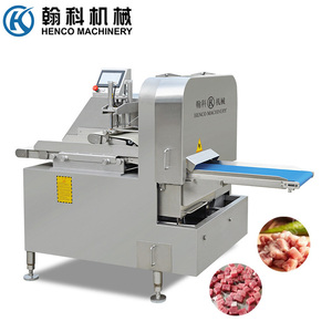 Cortador de cubitos de carne congelada industrial Tamaño ajustable 1-25mm Certificado CE para fábricas de carne - Product Image 3