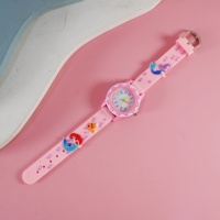 Jam tangan kartun anak-anak 3D indah PVC Band Slap jam tangan hewan kasual anak-anak jam tangan kuarsa kreatif hadiah Natal