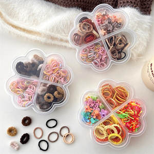 Accesorios para el Cabello para Niñas, Bandas Elásticas Infantiles, Pinzas con Flores de Princesa, Caja de Regalo para Niñas - Product Image 5