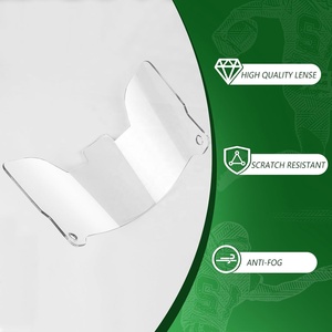Visière <span class=keywords><strong>de</strong></span> <span class=keywords><strong>football</strong></span> <span class=keywords><strong>américain</strong></span> miniature transparente ou teintée pour <span class=keywords><strong>casque</strong></span> <span class=keywords><strong>de</strong></span> <span class=keywords><strong>football</strong></span> <span class=keywords><strong>américain</strong></span> miniature - Product Image 5