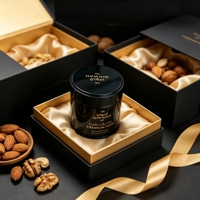 Boîte à thé matcha hermétique personnalisée à double couvercle, de qualité alimentaire, vide, pour thé, café, poudre, emballage de boîte à matcha verte