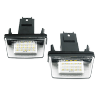 Éclairage de plaque d'immatriculation LED pour Citroën C3 C4 C5 BERINGO Saxo Xsara Picasso Peugeot Partner 206 207 306 307 308 5008 - État neuf