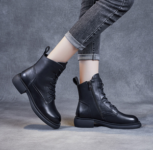 Botas de Invierno TSB8 Pilot de 6 Pulgadas, Unisex, Personalizadas, Estilo Británico, Forro Polar, Elegantes Botas de Tobillo - Product Image 5