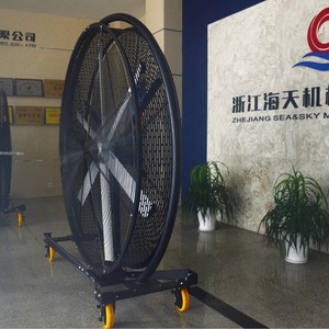 Ventilador Industrial de 1.5m con Motor AC de 800w, Diseño Metálico de Gran Tamaño para Fábrica, Taller, Gimnasio - Product Image 1