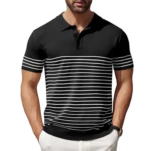 New Wholesale Summer T Men's Collar Shirts Polo Shirts Golf Polo Shirts Men's Business Casual Short Sleeves