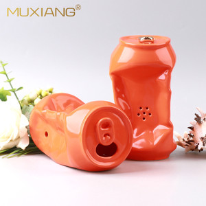 Ceramic Pepper <b>Grinder</b> Cylinder Shape With <b>Plastic</b> Lid For Giveaways An0007 - Product Image 3