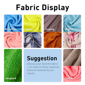 Tùy chỉnh sợi nhỏ bãi biển Khăn biểu tượng tùy chỉnh quá khổ bãi biển Khăn sọc với túi - Product Image 6