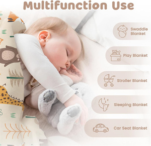 CPC belgelendirme yüksek kalite özel süblimasyon % 100% Polyester organik nokta süper yumuşak Minky nokta bebek battaniye yenidoğan için - Product Image 3