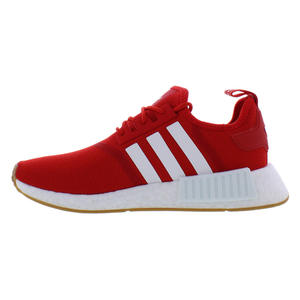 ADIDAS NMD รองเท้าผู้ชาย R1สี: สีแดงสด/สีขาวเมฆ/หมากฝรั่ง100% ของแท้ - Product Image 4