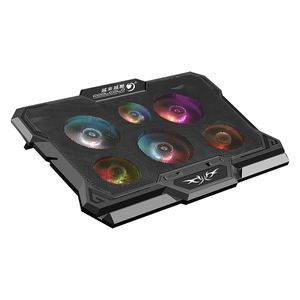 Base de <span class=keywords><strong>refroidissement</strong></span> pour ordinateur <span class=keywords><strong>Portable</strong></span>, facile à utiliser, 2 ventilateurs silencieux, Simple, 5V, modèle de 2020 - Product Image 4