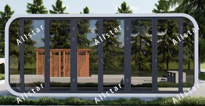 Casa Contenedor Fija Impermeable Directo de Fábrica, Contenedor Moderno Portátil Personalizado Tipo Cabaña Apple con Diseño Sencillo y Elegante - Product Image 4