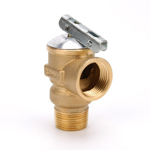 Válvula de seguridad de latón roscado de 3/4 pulgadas para alivio de presión de agua, para montaje vertical en cocina doméstica - Product Image 2