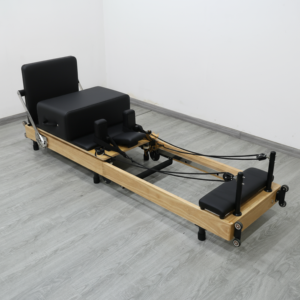 Cama con núcleo de <span class=keywords><strong>Pilates</strong></span> de madera de roble duradera de alta calidad, portátil y plegable a bajo precio para estudio de fitness y trabajo corporal - Product Image 5