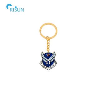 Porte-clés personnalisés en émail doux et dur, porte-clés de l'armée de l'<span class=keywords><strong>air</strong></span> américaine, pendentif, porte-clés personnalisé de l'armée de l'<span class=keywords><strong>air</strong></span> - Product Image 5
