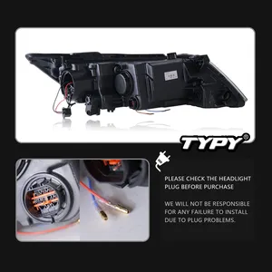 TYPY 12V Nouveaux phares LED pour K5 2014-2015 Feux de jour 6000K 8000 Lumens - Product Image 4