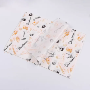 Wholesale Biodegradable Recyclable 100% Virgin Pulp Disposable Coated Sandwich <b>Wax</b> <b>Paper</b> Tray Customized Printed Logo Food - Product Image 4