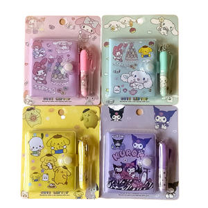 1/4/8/16 Piezas de Cuadernos <span class=keywords><strong>Hello</strong></span> <span class=keywords><strong>Kitty</strong></span>, Diario Pequeño Kawaii, Mini Libreta Portátil, Material Escolar, Papelería, Regalos de Cumpleaños - Product Image 3