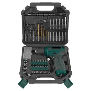Lithium-ion <b>Drill</b> 12V 50Nm Variable Speed Rechargeable Electric <b>Drill</b> Set With Accessories For Household Use - Product Image 1