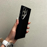 Coque de protection rigide en fibre de carbone magnétique pour Samsung S25 S24 S26 Ultra avec aimants, compatible charge sans fil et protection d'objectif