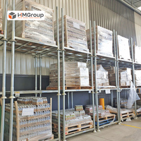 OEM ODM - Étagères de stockage métalliques robustes, empilables et démontables pour entrepôt