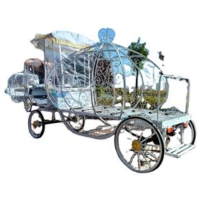 Dream Cinderella Electric Horseless Hearse Carriage Holy Funeral Builder Trailer Hearse Transporte especial - Product Image 3
