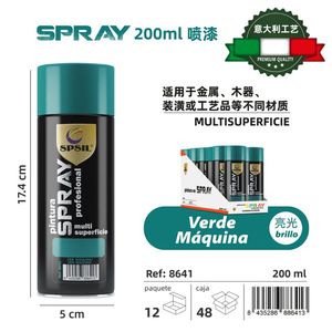 Spray 200Ml Verde Maquina Multisuperficie Brillante - Product Image 3