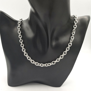 Stainless Steel Men's Necklace <b>Chain</b> 3mm 4.7mm 6.5mm <b>Cross</b> Pattern O-<b>Chain</b> Gift Jewelry Accessory - Product Image 2