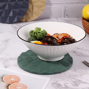 食品グレードシリコーンホットパッド,ダイヤモンドパターン滑り止め耐熱マットキッチン用カスタムデザイン - Product Image 4