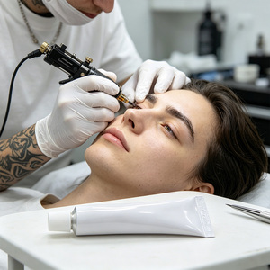 Crème de tatouage professionnelle 10g de qualité supérieure, formule avancée pour les studios de tatouage artistique, les centres de beauté professionnels, avec support technique - Product Image 6