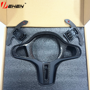 BMW Nieuwe 1 2 3 4 5 6 7 8 Serie G20 G22 G26 G42 i3 i4 M240i G80 G82 G87 F90 F95 F96 Carbon Fiber Stuurwiel Trim Afdekkingen - Product Image 3