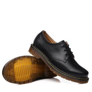 High Quality Cowhide Leather Lace-up Dress Shoes Durable Men's Casual Business Leather Walking Derby Shoes - Product Image 1