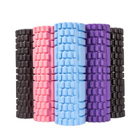 Rodillo de Espuma Ecológico e Inodoro con Diseño de Puntos Flotantes para Masaje Profundo, Relajación Muscular y Alta Resiliencia, Accesorio de Yoga