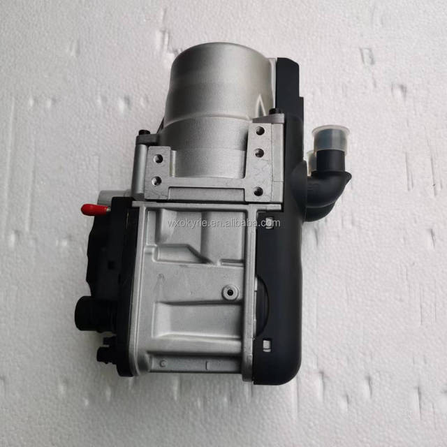 OkyRie New DC 12V 5KW Diesel Engine Coolant Circulation Heater with Water Pump Aluminum Shell for Cars Trucks RVs