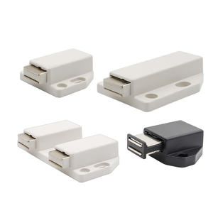 Loquet de porte magnétique avec boîtier en plastique et métal, fermeture douce à pousser pour meubles et armoires - Product Image 6