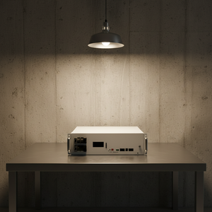 ระบบจัดเก็บพลังงานแสงอาทิตย์แบตเตอรี่ลิเธียม E-Nice 51.2V 100Ah 5.12kWh Lifepo4 สำหรับที่อยู่อาศัย พร้อมพอร์ตสื่อสาร CAN - Product Image 1