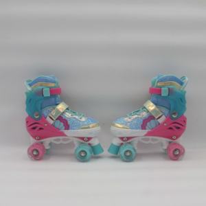 Chaussures de patinage à roulettes personnalisées pour adultes avec semelle de roue en PVC et fonction clignotante en EVA pour l'extérieur. - Product Image 1